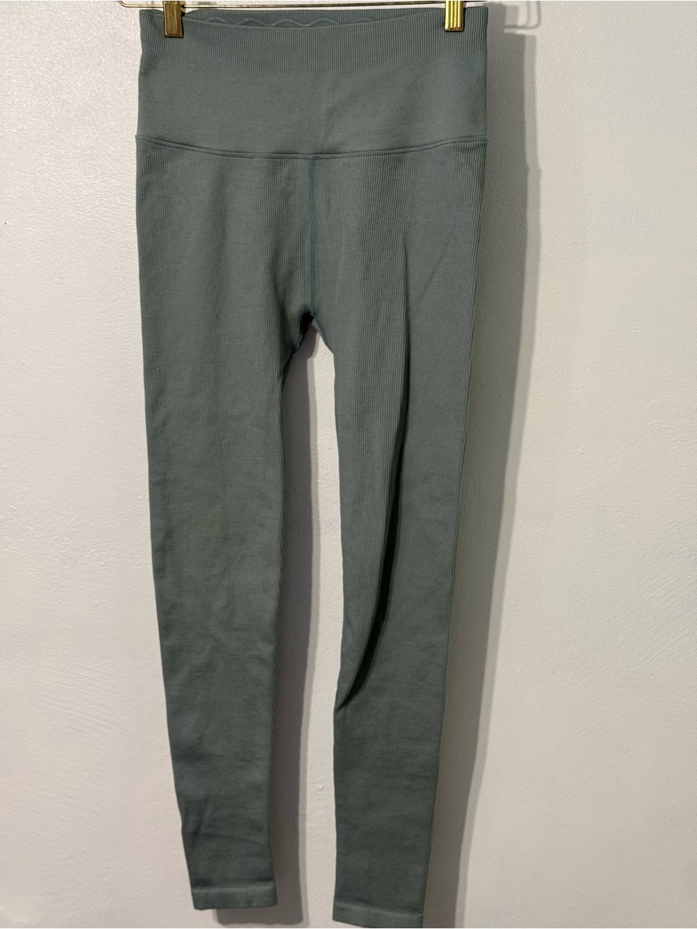 Spiritual Gangster Slate Green High-Waist Leggings - Picture 1 of 7